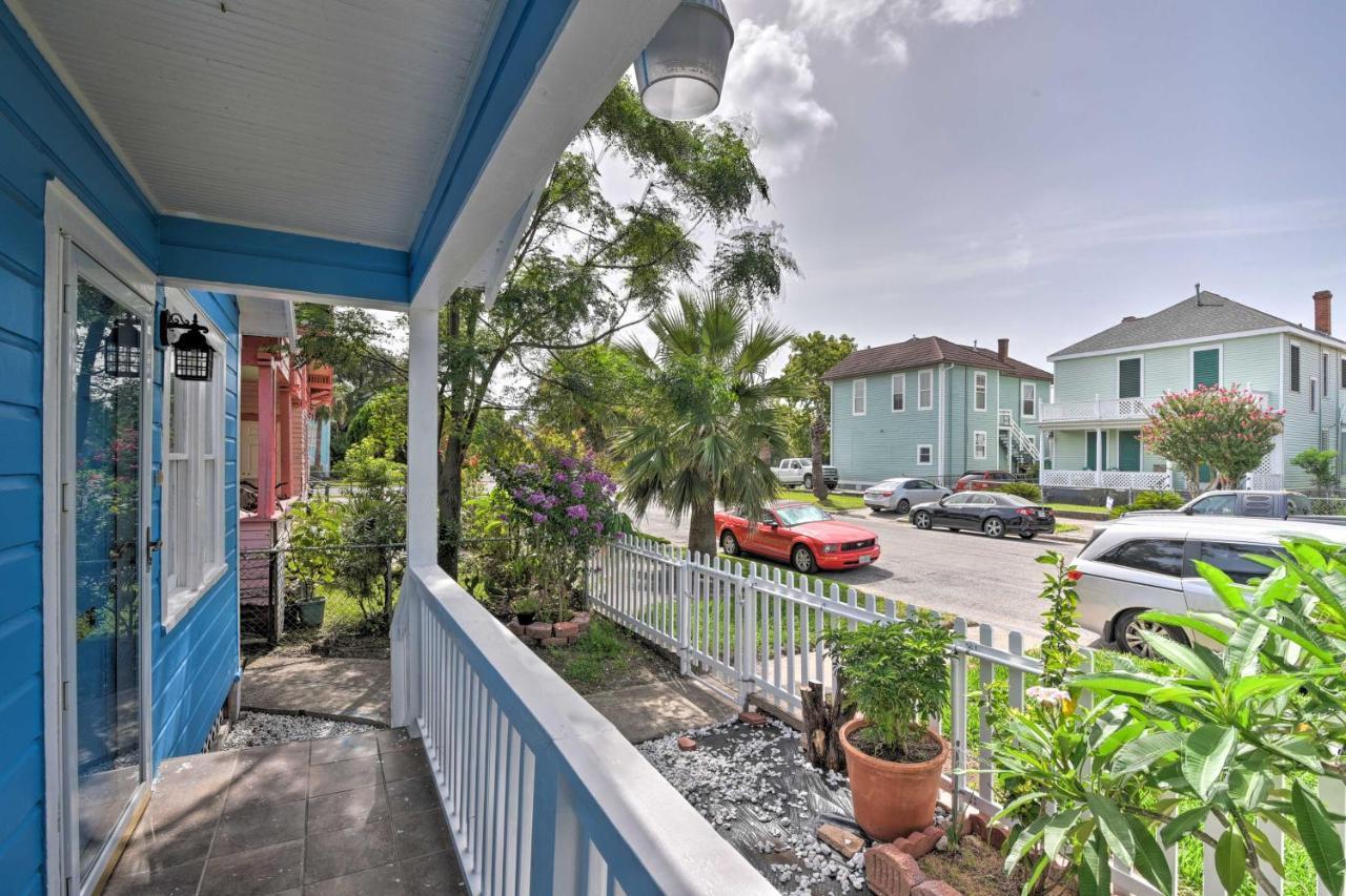 Bright Galveston Bungalow Half Mi To Pleasure Pier 外观 照片