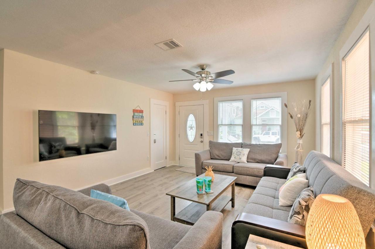 Bright Galveston Bungalow Half Mi To Pleasure Pier 外观 照片