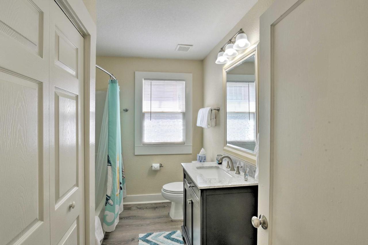 Bright Galveston Bungalow Half Mi To Pleasure Pier 外观 照片