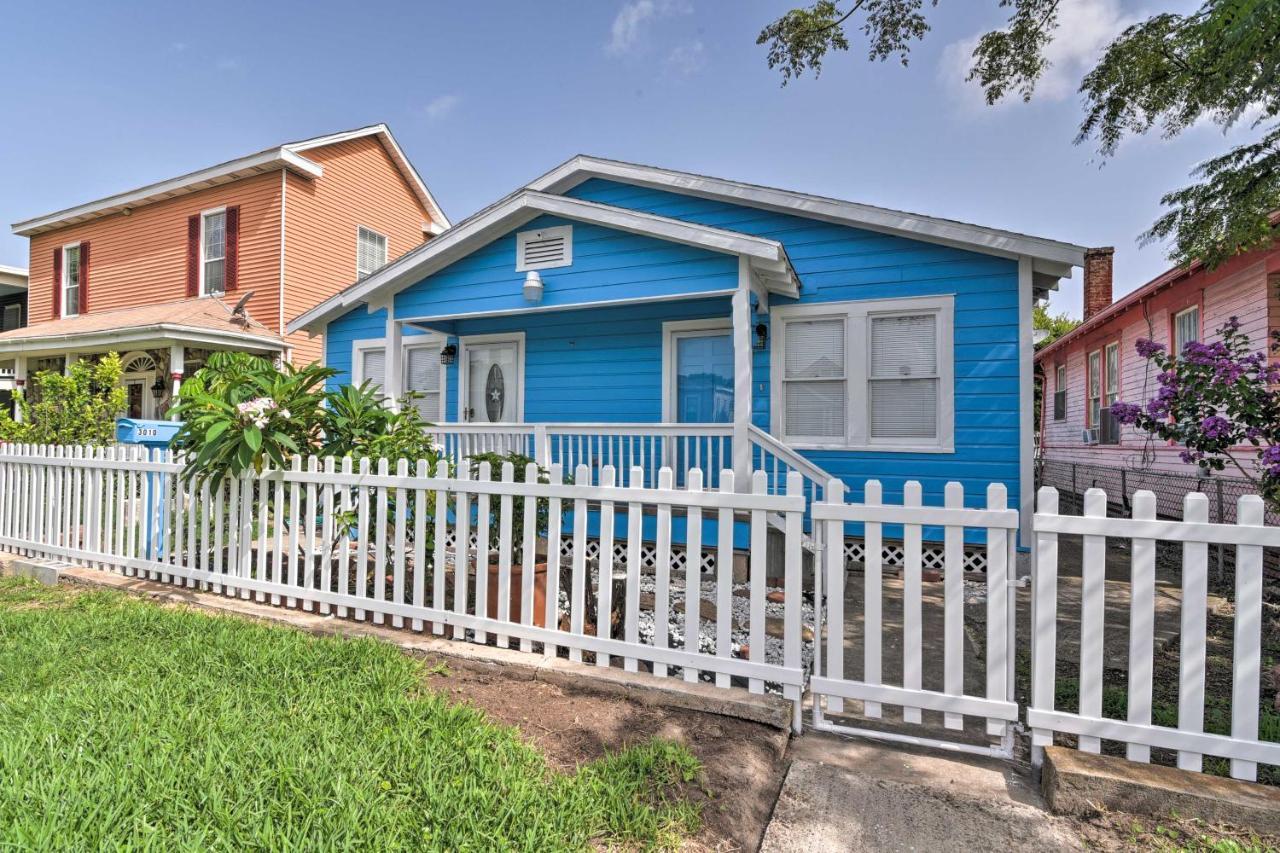 Bright Galveston Bungalow Half Mi To Pleasure Pier 外观 照片