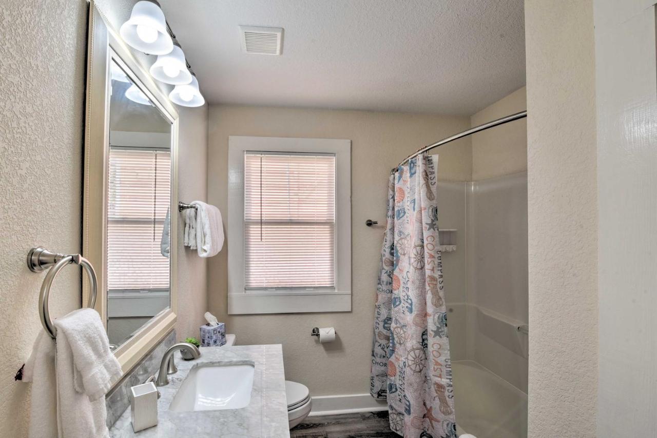 Bright Galveston Bungalow Half Mi To Pleasure Pier 外观 照片